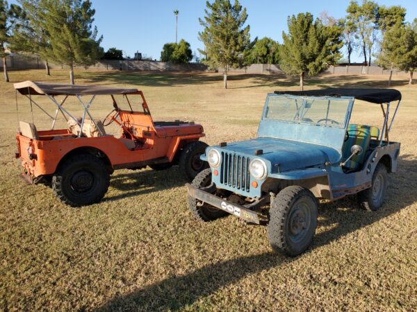 Willys Flatfender Jeep Soft Top Bimini Style - Image 3