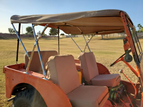 Willys Flatfender Jeep Soft Top Bimini Style - Image 9