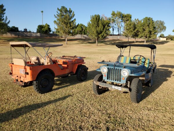 Willys Flatfender Jeep Soft Top Bimini Style - Image 10