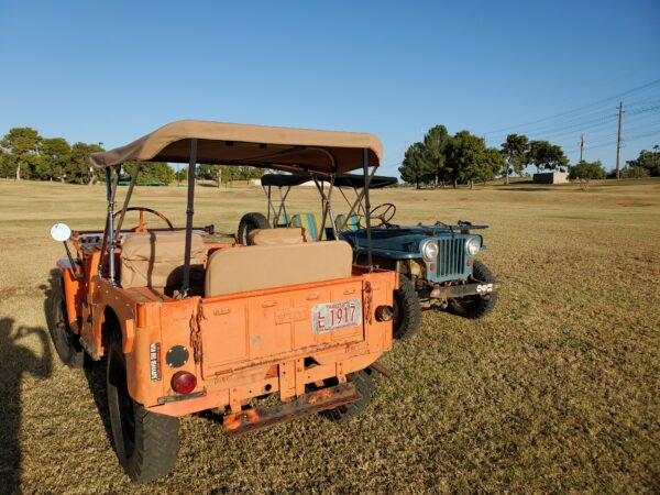 Willys Flatfender Jeep Soft Top Bimini Style - Image 14