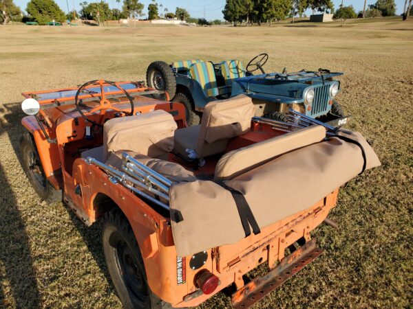 Willys Flatfender Jeep Soft Top Bimini Style - Image 19